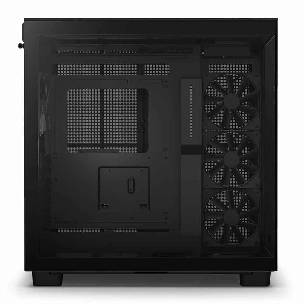 (image for) NZXT H9 Flow Black Mid Tower Tempered Glass PC Gaming Case